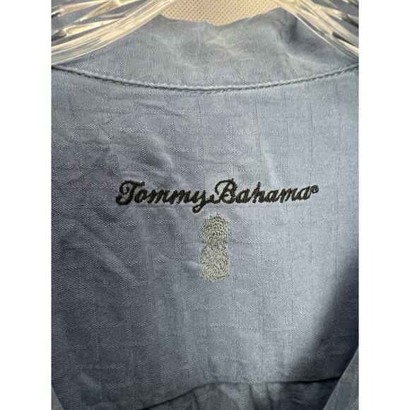 Tommy Bahama "Puffin and a Playin" Men's Embroidered Camp Bowling Shirt SZ XL - Picture 6 of 10